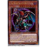 RA03-EN133 Chaos Emperor Dragon - Envoy of the End Quarter Century Secret Rare 1st Edition NM