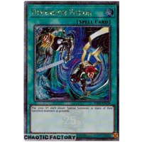 RA03-EN136 Dimension Fusion Quarter Century Secret Rare 1st Edition NM