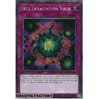 RA03-EN150 Deck Devastation Virus Platinum Secret Rare 1st Edition NM