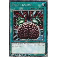 RA03-EN154 Brain Control Platinum Secret Rare 1st Edition NM