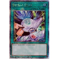 RA03-EN173 Destiny Draw Quarter Century Secret Rare 1st Edition NM