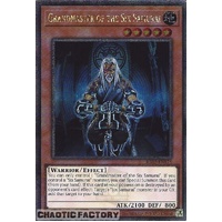 RA03-EN174 Grandmaster of the Six Samurai Quarter Century Secret Rare 1st Edition NM