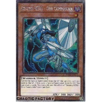RA03-EN176 Destiny HERO - Disk Commander Platinum Secret Rare 1st Edition NM