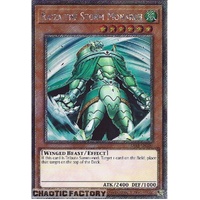 RA03-EN180 Raiza the Storm Monarch Platinum Secret Rare 1st Edition NM