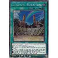 RA03-EN181 Ancient City - Rainbow Ruins Platinum Secret Rare 1st Edition NM