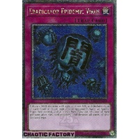 RA03-EN183 Eradicator Epidemic Virus Quarter Century Secret Rare 1st Edition NM