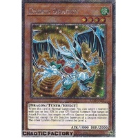 RA03-EN214 Debris Dragon Platinum Secret Rare 1st Edition NM