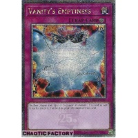 RA03-EN246 Vanity's Emptiness Quarter Century Secret Rare 1st Edition NM