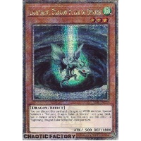 RA03-EN257 Lightning, Dragon Ruler of Drafts Quarter Century Secret Rare 1st Edition NM