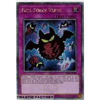 RA03-EN267 Full Force Virus Quarter Century Secret Rare 1st Edition NM