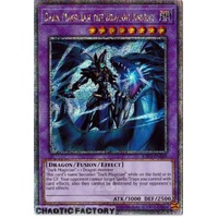 RA03-EN268 Dark Magician the Dragon Knight Quarter Century Secret Rare 1st Edition NM