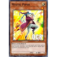 RA04-EN005 Mystic Piper Quarter Century Secret Rare 1st Edition NM