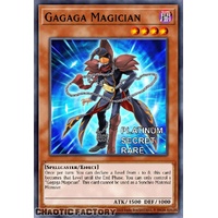 RA04-EN007 Gagaga Magician Platinum Secret Rare 1st Edition NM