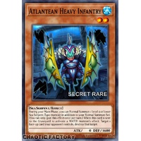 RA04-EN010 Atlantean Heavy Infantry Secret Rare 1st Edition NM