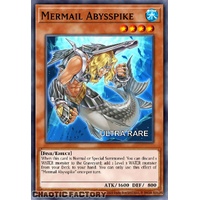 RA04-EN012 Mermail Abysspike Ultra Rare 1st Edition NM
