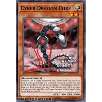 RA04-EN013 Cyber Dragon Core Platinum Secret Rare 1st Edition NM