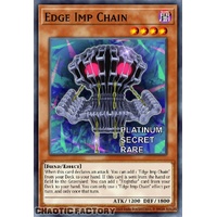 RA04-EN014 Edge Imp Chain Platinum Secret Rare 1st Edition NM