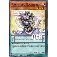 RA04-EN017 Archfiend Eccentrick Quarter Century Secret Rare 1st Edition NM
