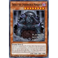 RA04-EN019 Erebus the Underworld Monarch Platinum Secret Rare 1st Edition NM