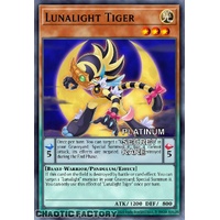 RA04-EN020 Lunalight Tiger Platinum Secret Rare 1st Edition NM