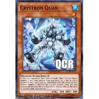 RA04-EN021 Crystron Quan Quarter Century Secret Rare 1st Edition NM