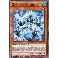 RA04-EN021 Crystron Quan Secret Rare 1st Edition NM
