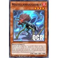 RA04-EN022 Miscellaneousaurus Quarter Century Secret Rare 1st Edition NM