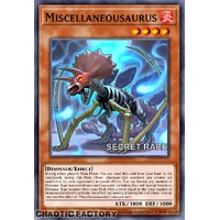 RA04-EN022 Miscellaneousaurus Secret Rare 1st Edition NM