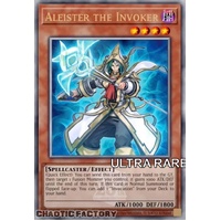 RA04-EN024 Aleister the Invoker ALT ART Ultra Rare 1st Edition NM