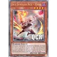 RA04-EN026 Sky Striker Ace - Raye ALT ART QCR ONLY Quarter Century Secret Rare 1st Edition NM