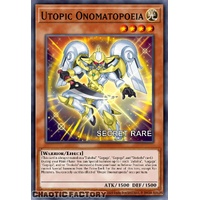 RA04-EN028 Utopic Onomatopoeia Secret Rare 1st Edition NM