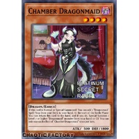 RA04-EN032 Chamber Dragonmaid Platinum Secret Rare 1st Edition NM