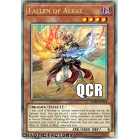RA04-EN034 Fallen of Albaz ALT ART QCR ONLY Quarter Century Secret Rare 1st Edition NM
