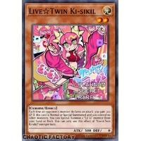 RA04-EN035 Live☆Twin Ki-sikil Platinum Secret Rare 1st Edition NM