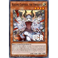 RA04-EN041 Blazing Cartesia, the Virtuous ALT ART QCR ONLY Quarter Century Secret Rare 1st Edition NM