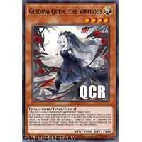 RA04-EN043 Guiding Quem, the Virtuous Quarter Century Secret Rare 1st Edition NM