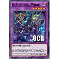 RA04-EN052 ALT ART QCR ONLY El Shaddoll Winda Quarter Century Secret Rare 1st Edition NM