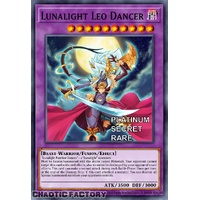 RA04-EN053 Lunalight Leo Dancer Platinum Secret Rare 1st Edition NM