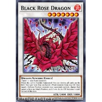 RA04-EN057 Black Rose Dragon  Super Rare 1st Edition NM