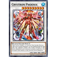 RA04-EN058 Crystron Phoenix Quarter Century Secret Rare 1st Edition NM