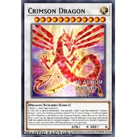 RA04-EN061 Crimson Dragon Platinum Secret Rare 1st Edition NM
