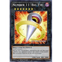 RA04-EN062 Number 11: Big Eye Ultra Rare 1st Edition NM