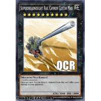 RA04-EN063 Superdreadnought Rail Cannon Gustav Max Quarter Century Secret Rare 1st Edition NM