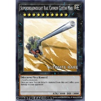 RA04-EN063 Superdreadnought Rail Cannon Gustav Max Ultimate Rare 1st Edition NM