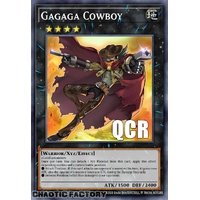 RA04-EN064 Gagaga Cowboy Quarter Century Secret Rare 1st Edition NM