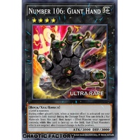RA04-EN066 Number 106: Giant Hand Ultra Rare 1st Edition NM