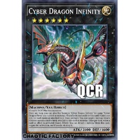 RA04-EN068 Cyber Dragon Infinity ALT ART QCR ONLY Quarter Century Secret Rare 1st Edition NM