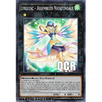 RA04-EN069 Lyrilusc - Assembled Nightingale Quarter Century Secret Rare 1st Edition NM