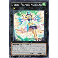RA04-EN069 Lyrilusc - Assembled Nightingale Secret Rare 1st Edition NM