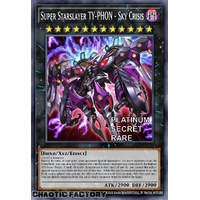RA04-EN072 Super Starslayer TY-PHON - Sky Crisis Platinum Secret Rare 1st Edition NM